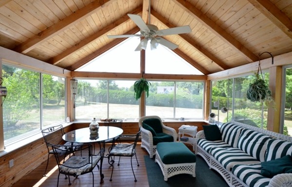 57 Green Road Bolton, MA 01740 - Photo 21 of 28 a outdoor living space with furniture and garden view