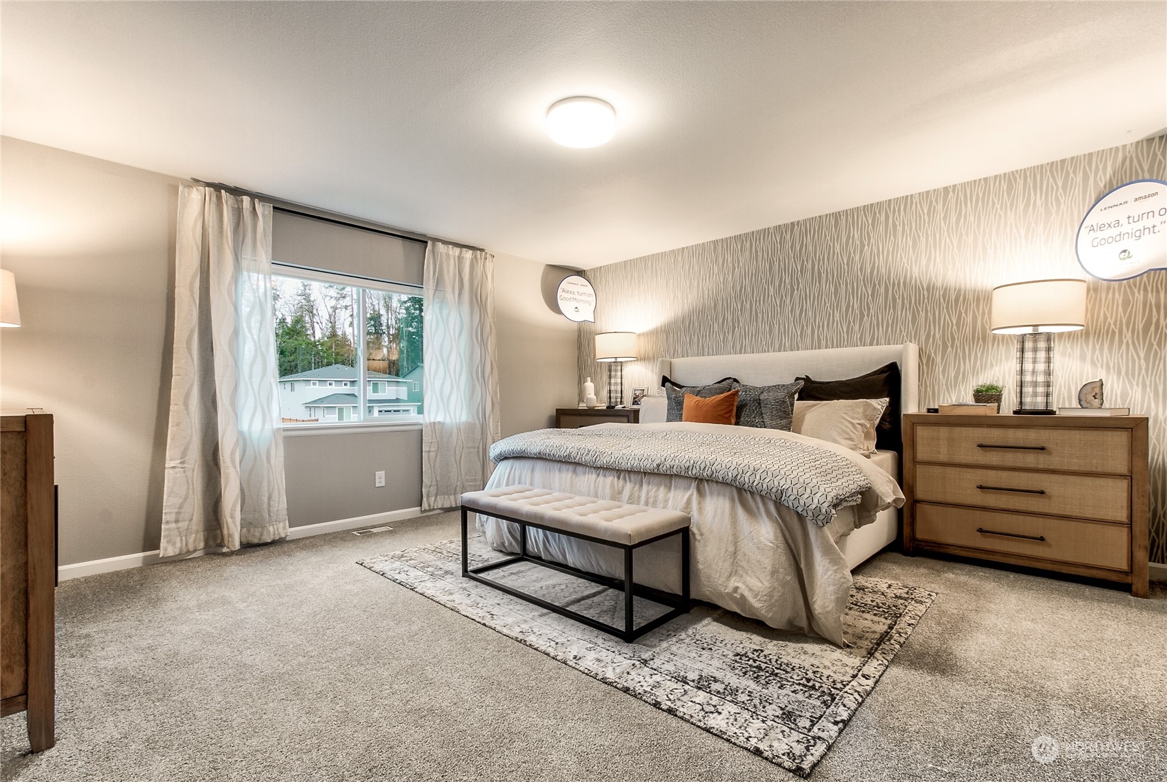 21116 42nd Drive Southeast, Unit 125 Bothell, WA 98021 - Photo 14 of 16 a bedroom with a bed and a window