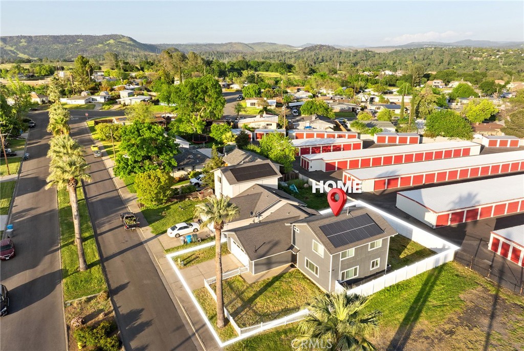 4 La Palma Drive Oroville, CA 95965 - Photo 36 of 39 an aerial view of residential houses with outdoor space and trees