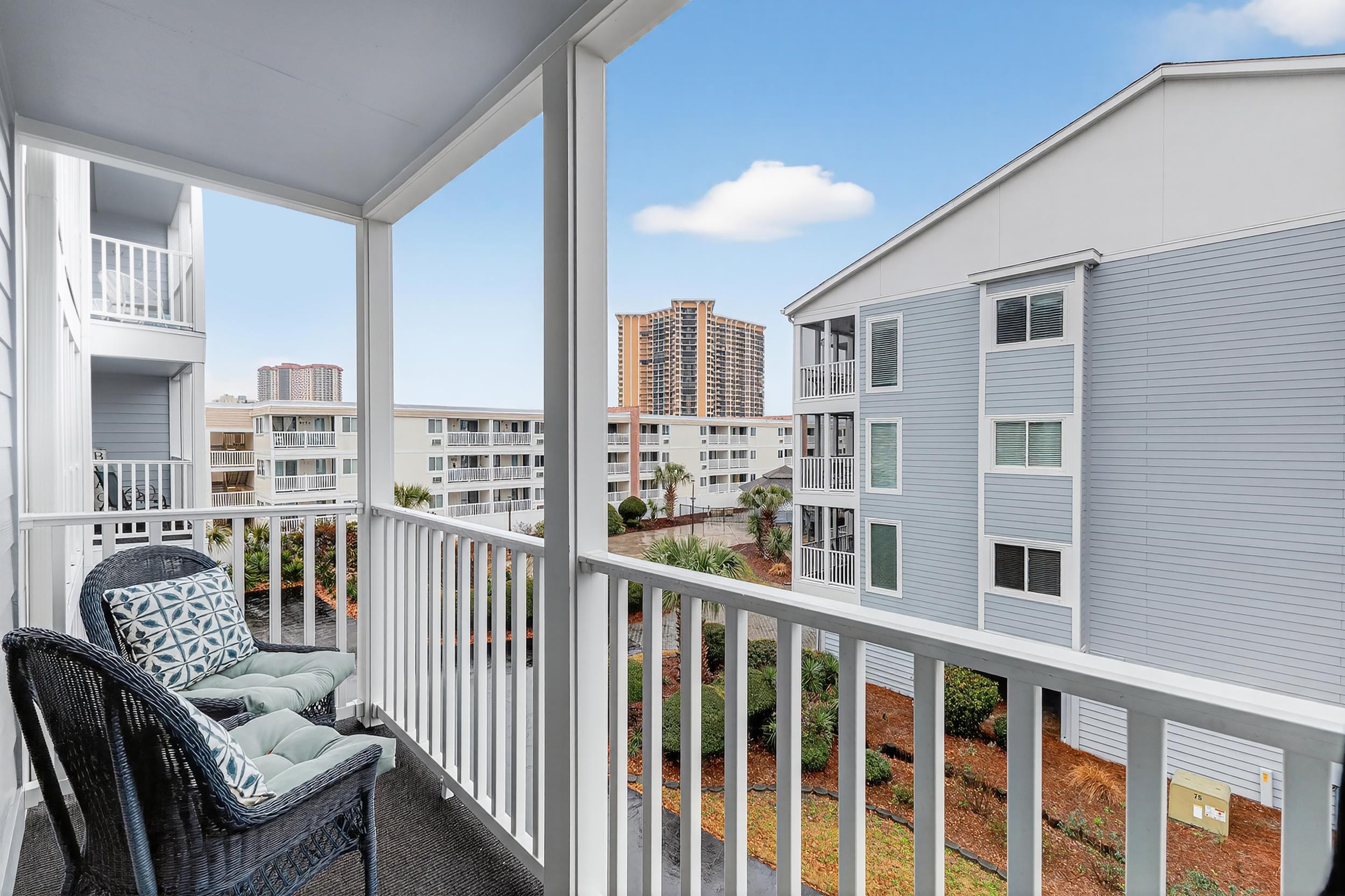9581 Shore Drive, Unit 229 Myrtle Beach, SC 29572 - Photo 24 of 39 View of balcony