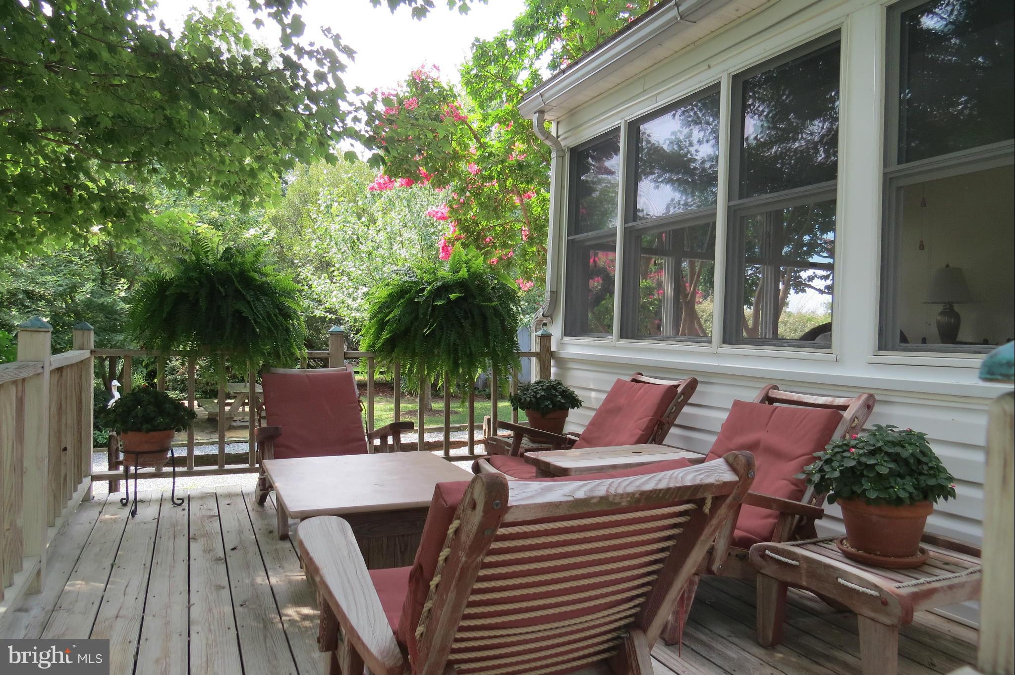 4889 Black Walnut Point Road Tilghman, MD 21671 - Photo 17 of 30 Waterside Deck