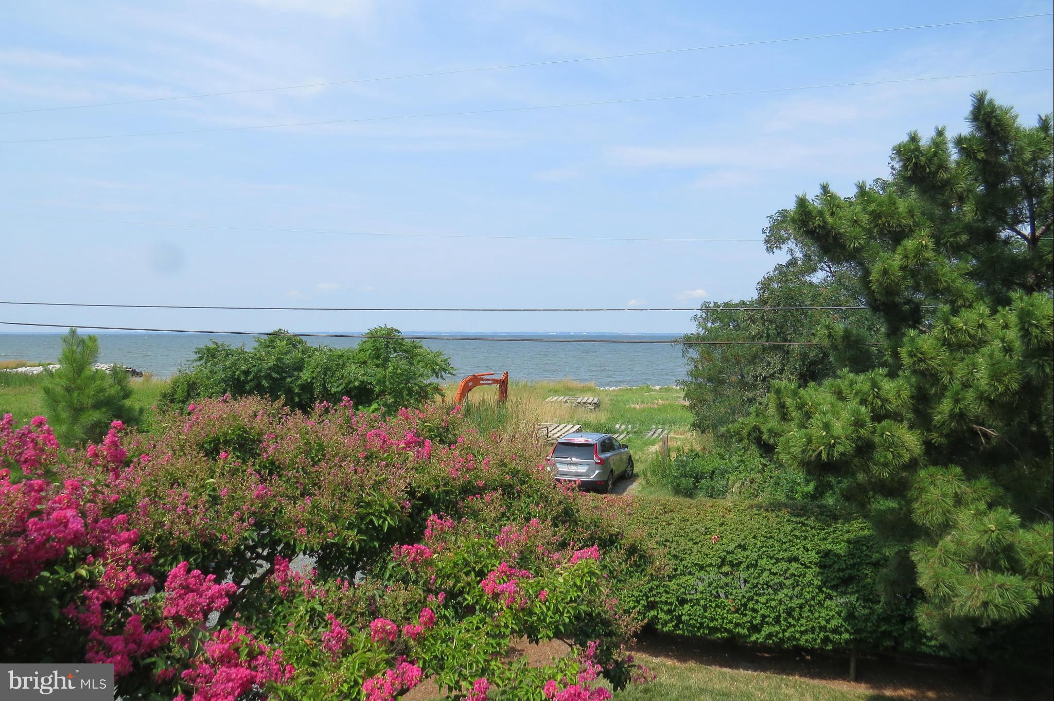 4889 Black Walnut Point Road Tilghman, MD 21671 - Photo 25 of 30 View from upstairs looking towards the Bay
