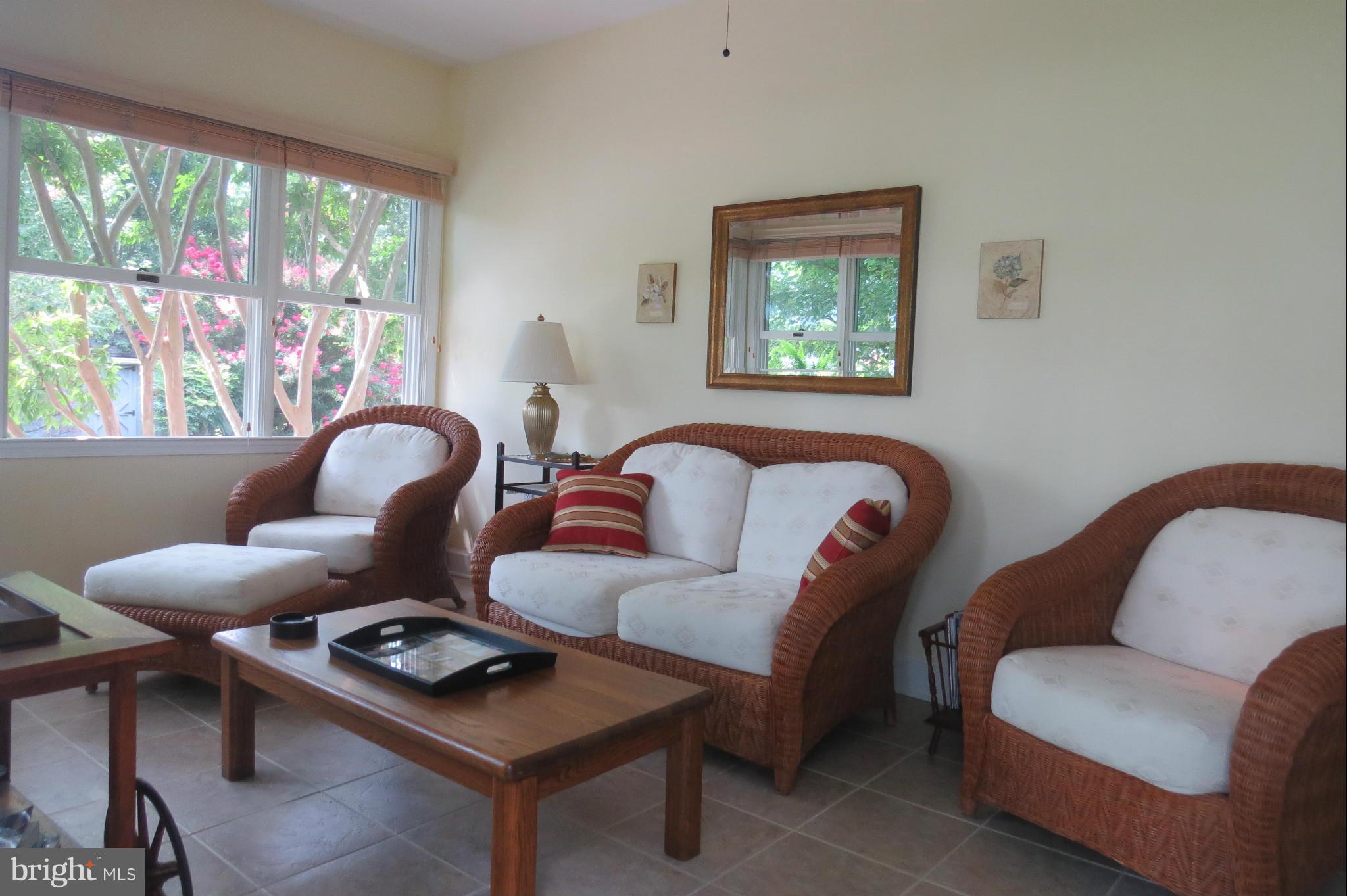 Heated waterside sun room
