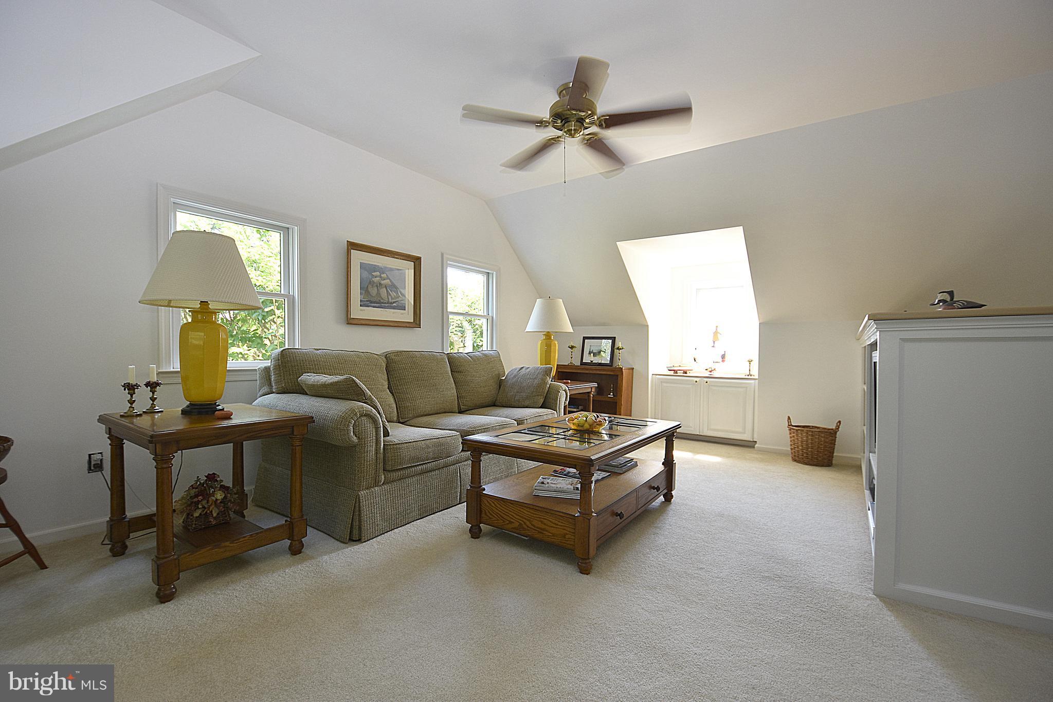 4889 Black Walnut Point Road Tilghman, MD 21671 - Photo 8 of 30 Upstairs Bonus Room / Family Room