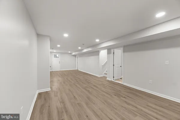 wooden floor in an empty room