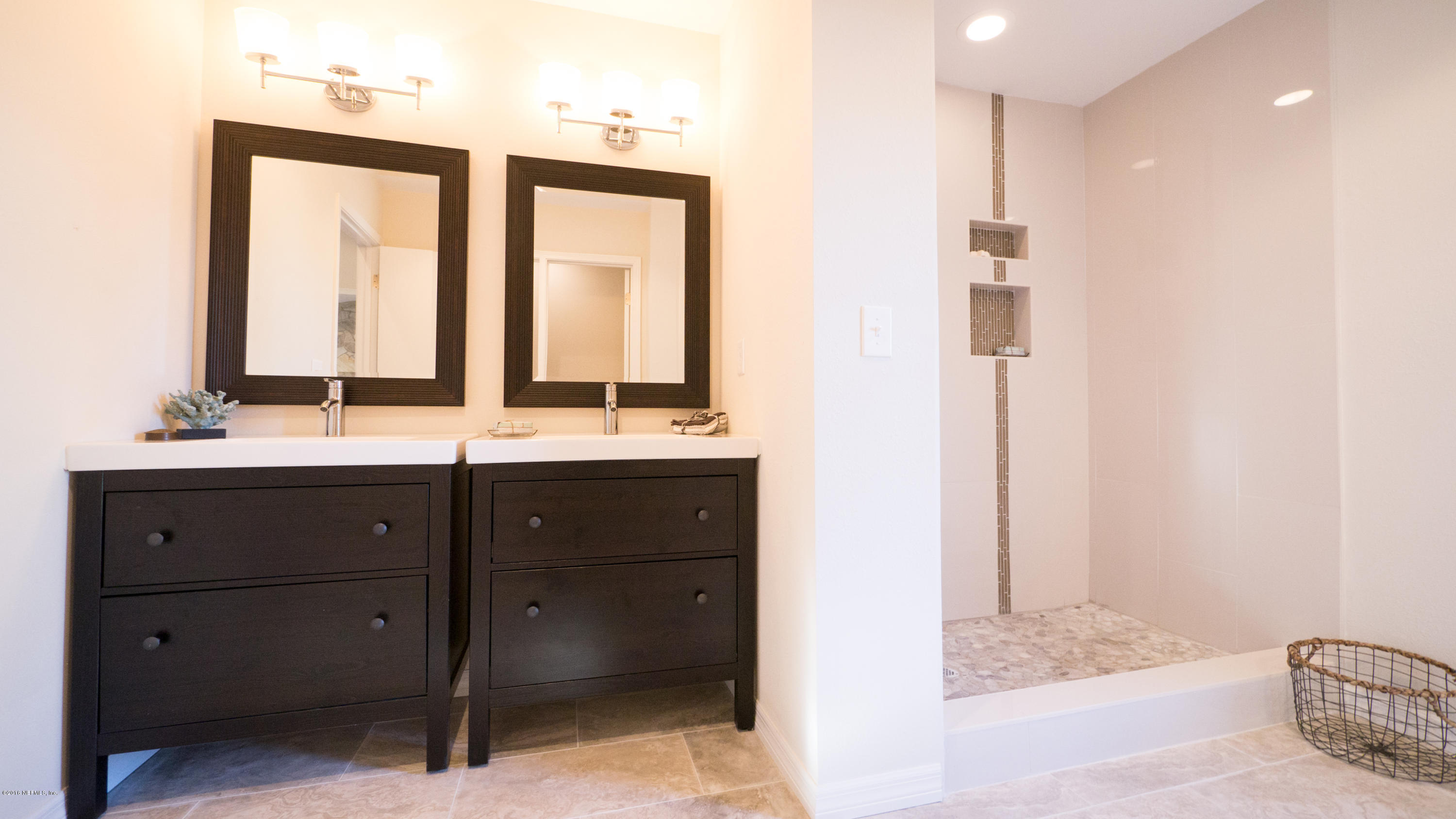 944 Aries Road West Jacksonville, FL 32216 - Photo 27 of 47 Double Vanity & Spacious Shower