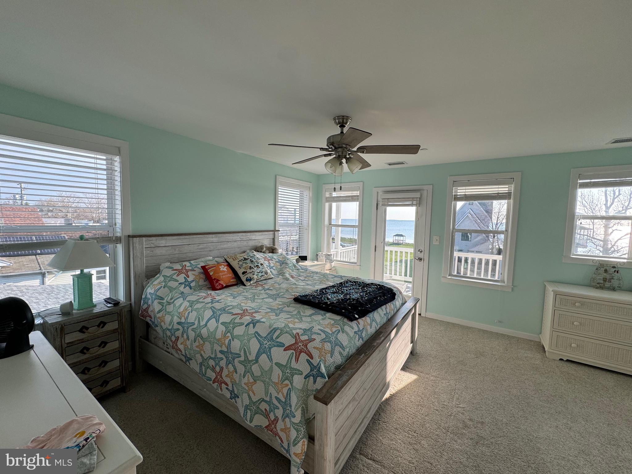 8315 Bayside Road Chesapeake Beach, MD 20732 - Photo 28 of 36 Spacious Master Bedroom with waterviews