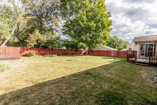 a view of an outdoor space and yard