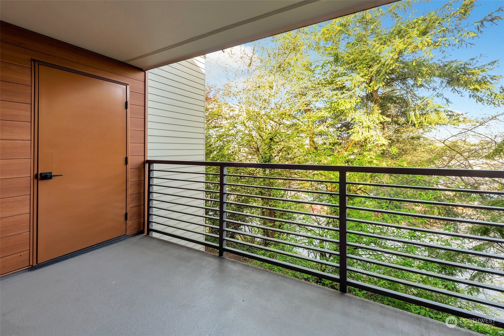 12119 Bel-Red Road, Unit B203 Bellevue, WA 98005 - Photo 13 of 15 a view of a balcony with outdoor space
