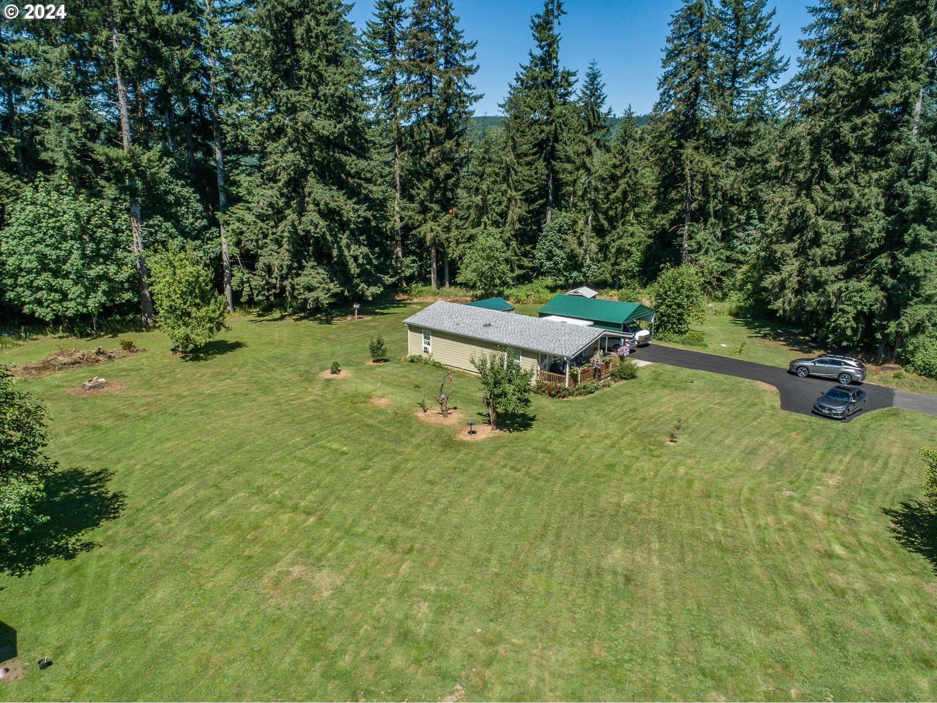 69911 Walker Road Rainier, OR 97048 - Photo 23 of 26 a garden view with a seating space