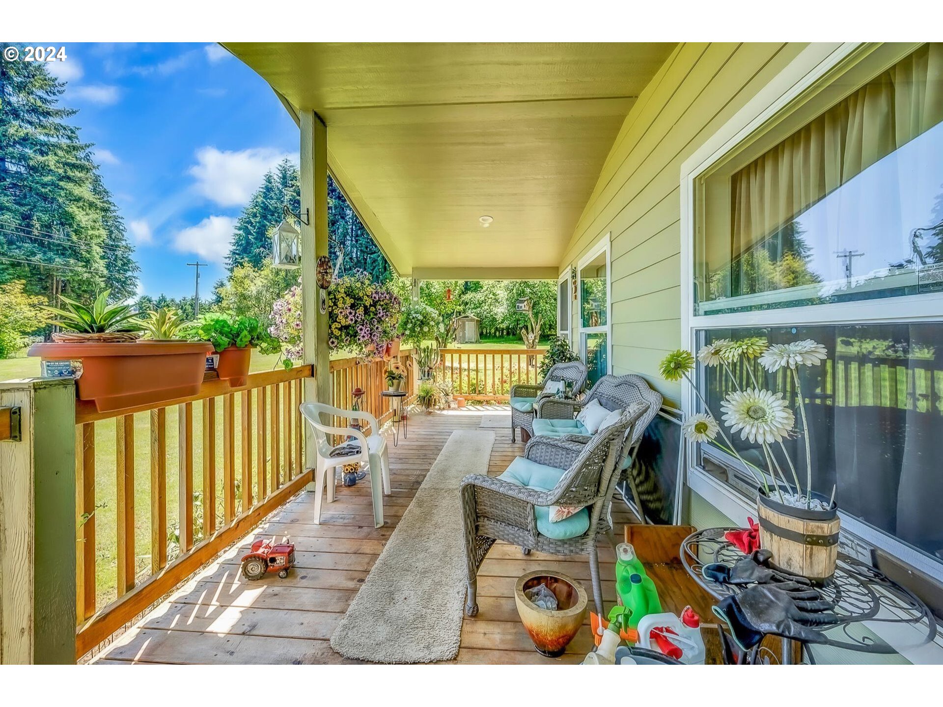69911 Walker Road Rainier, OR 97048 - Photo 6 of 26 a view of balcony with furniture