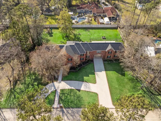 a view of yard with an outdoor space