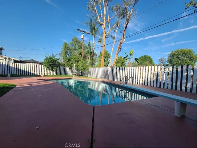 a backyard of a house