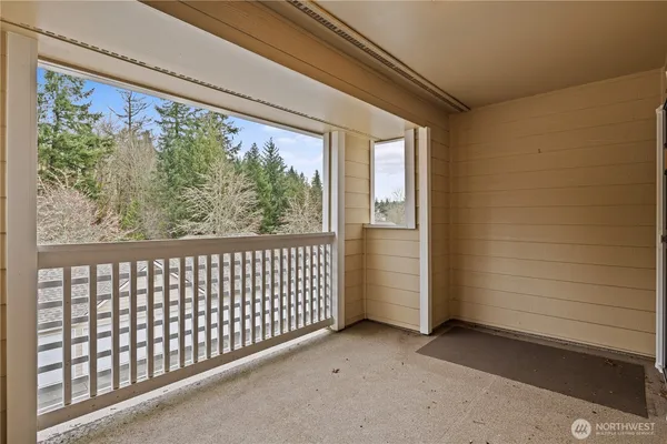 a view of a porch