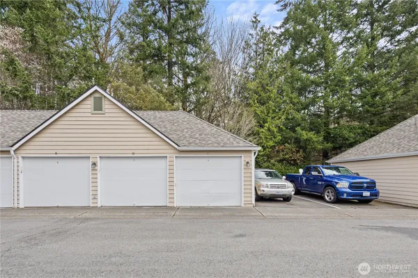 a car parked in front of a house