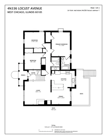 $399,000 | 4N336 Locust Avenue, West Chicago, IL 60185