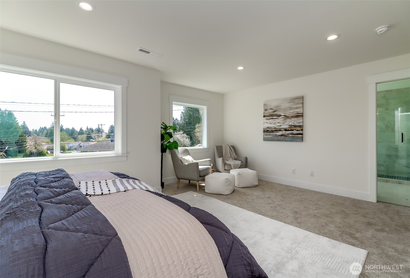124 South 108th Place Seattle, WA 98168 - Photo 29 of 38 a bedroom with bed couch and window