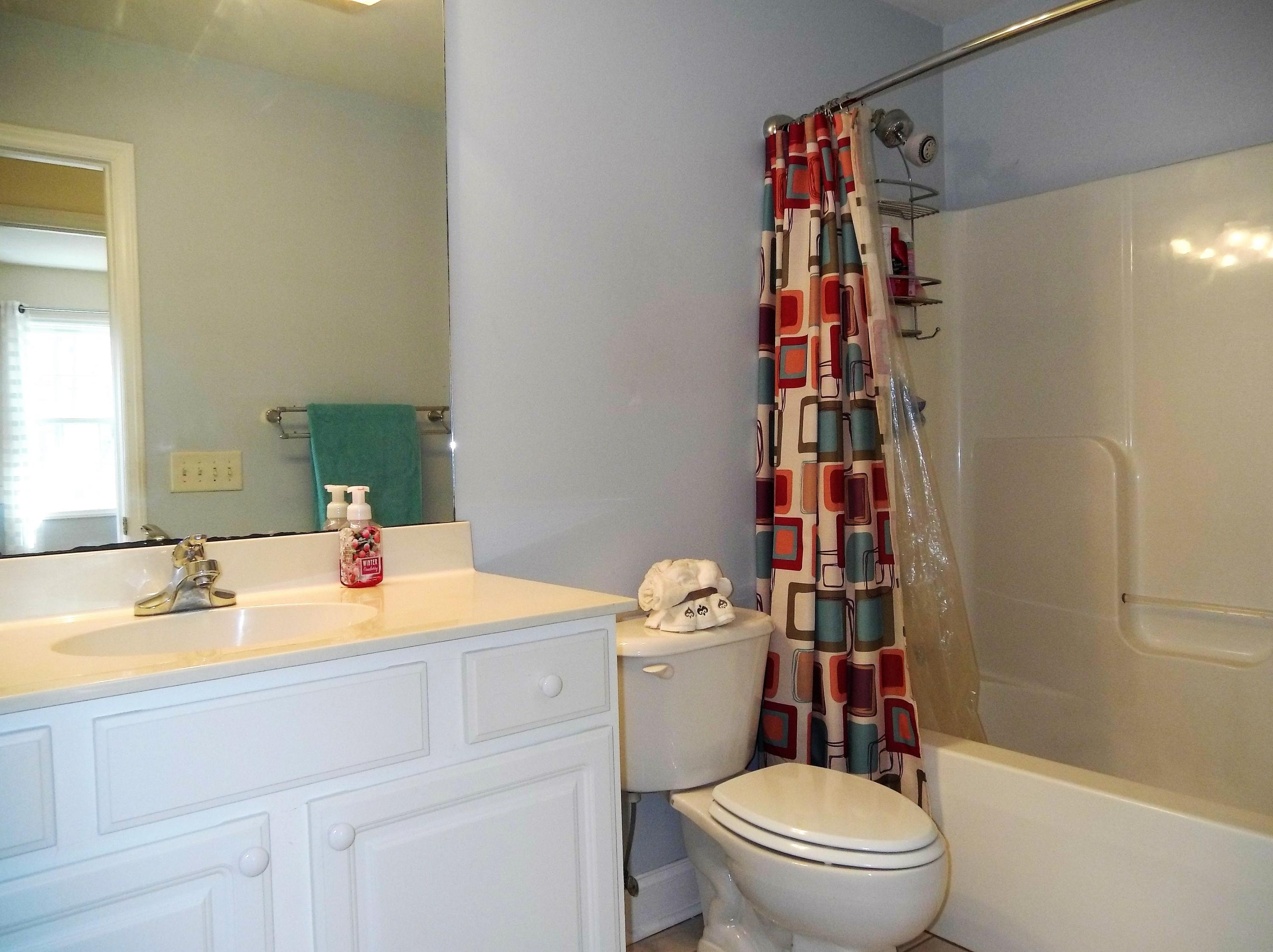 229 B Foxfire Road Aberdeen, NC 28315 - Photo 38 of 47 Upstairs bath with tub/shower combo.