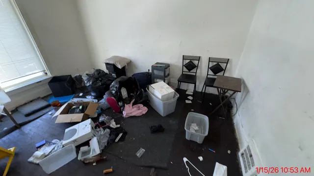 a view of gym equipment and equipment on wall