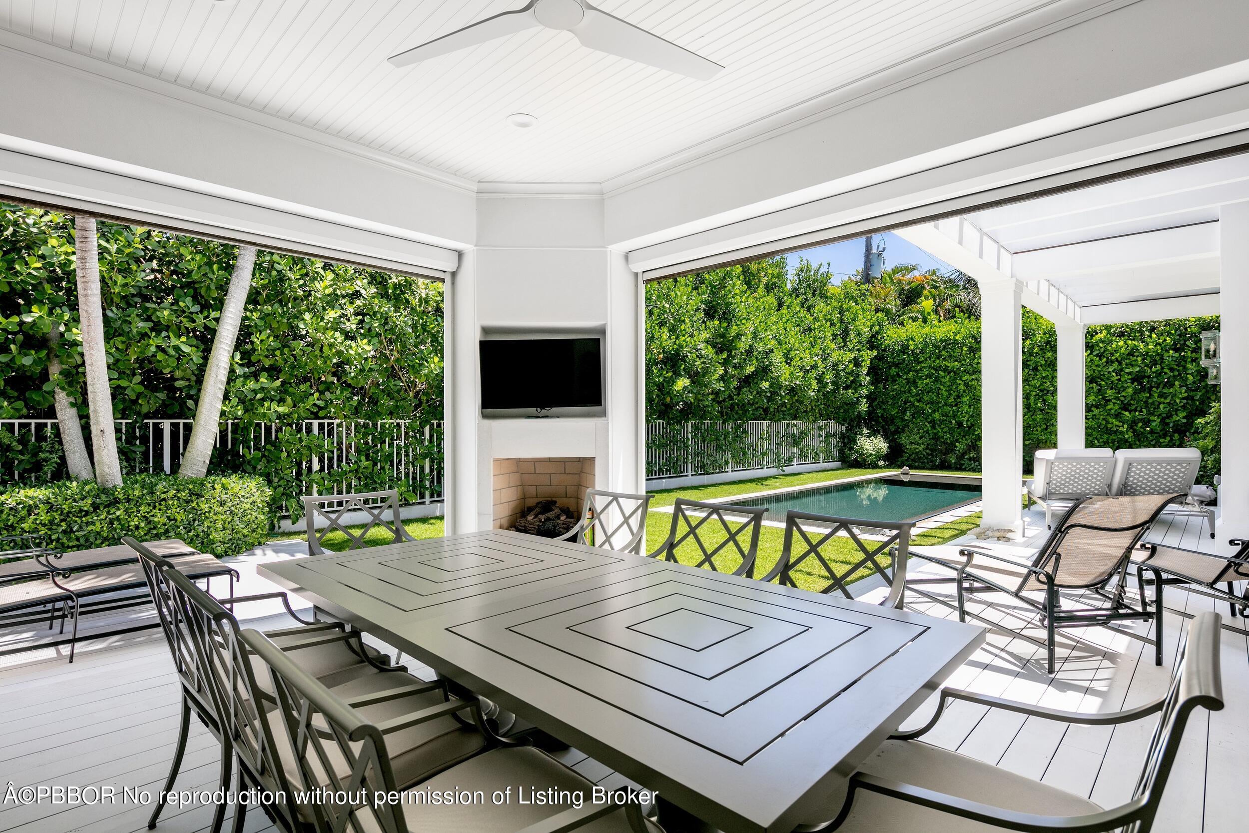 245 Ridgeview Drive Palm Beach, FL 33480 - Photo 29 of 43 Dining Loggia