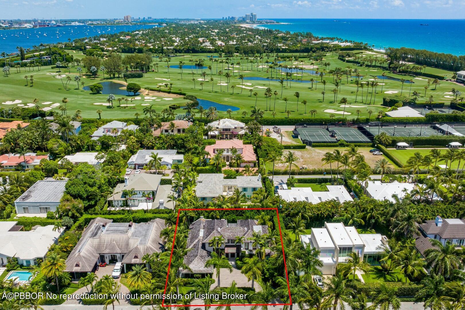 245 Ridgeview Drive Palm Beach, FL 33480 - Photo 41 of 43 Aerial