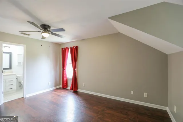 wooden floor in an empty room