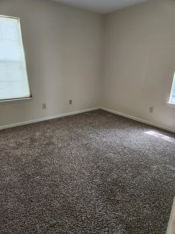 a view of a room with an empty space