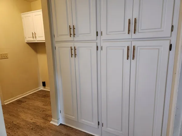 a view of front door