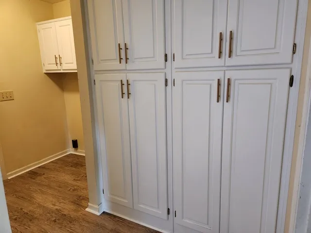 a view of front door