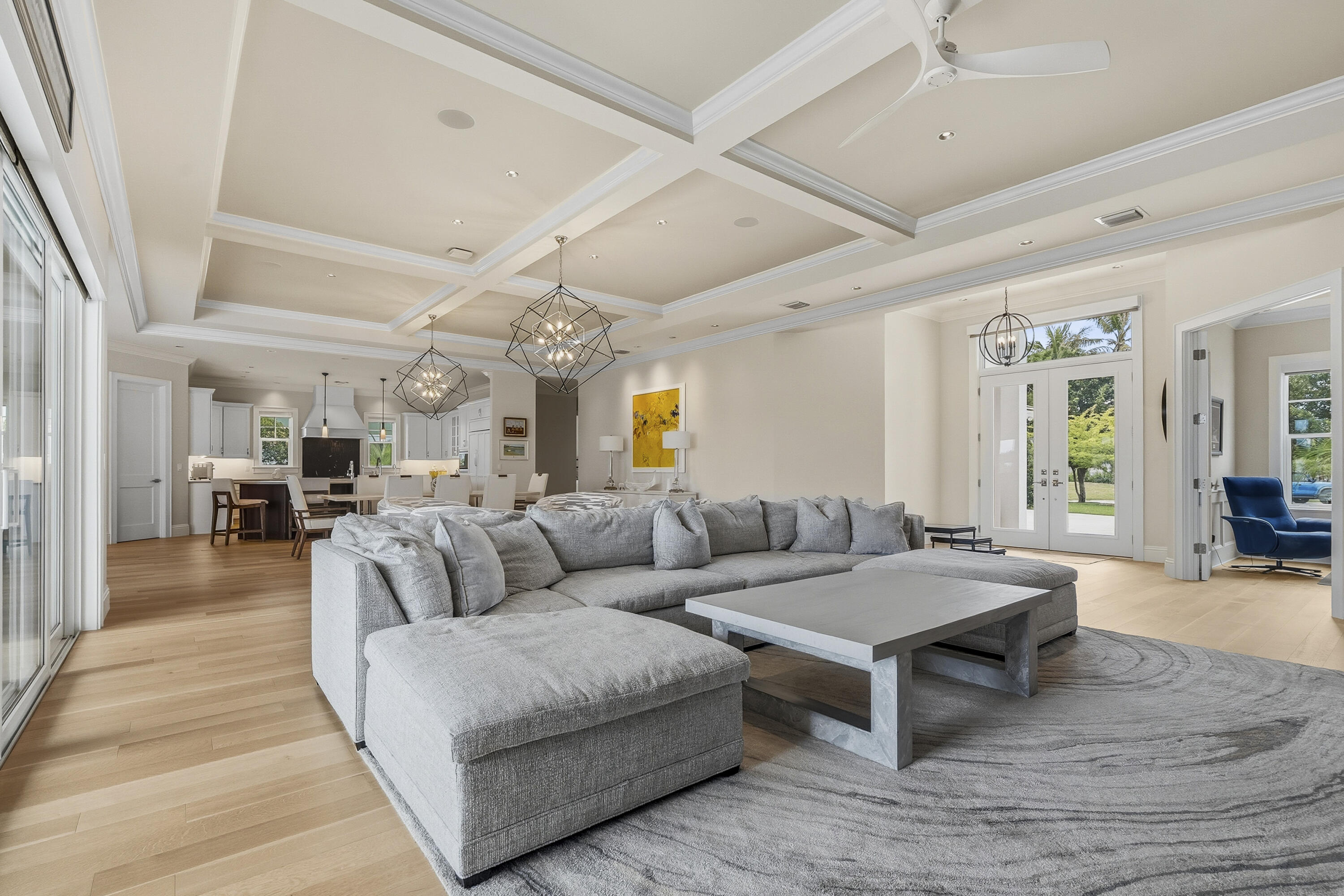 3973 Southeast Topsail Court Stuart, FL 34997 - Photo 26 of 38 a living room with furniture and wooden floor