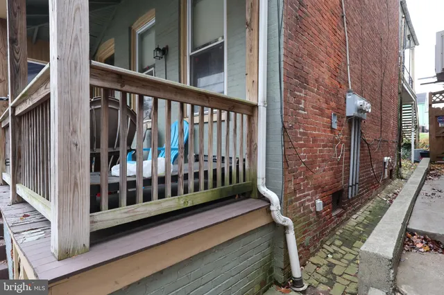 a view of a street with houses