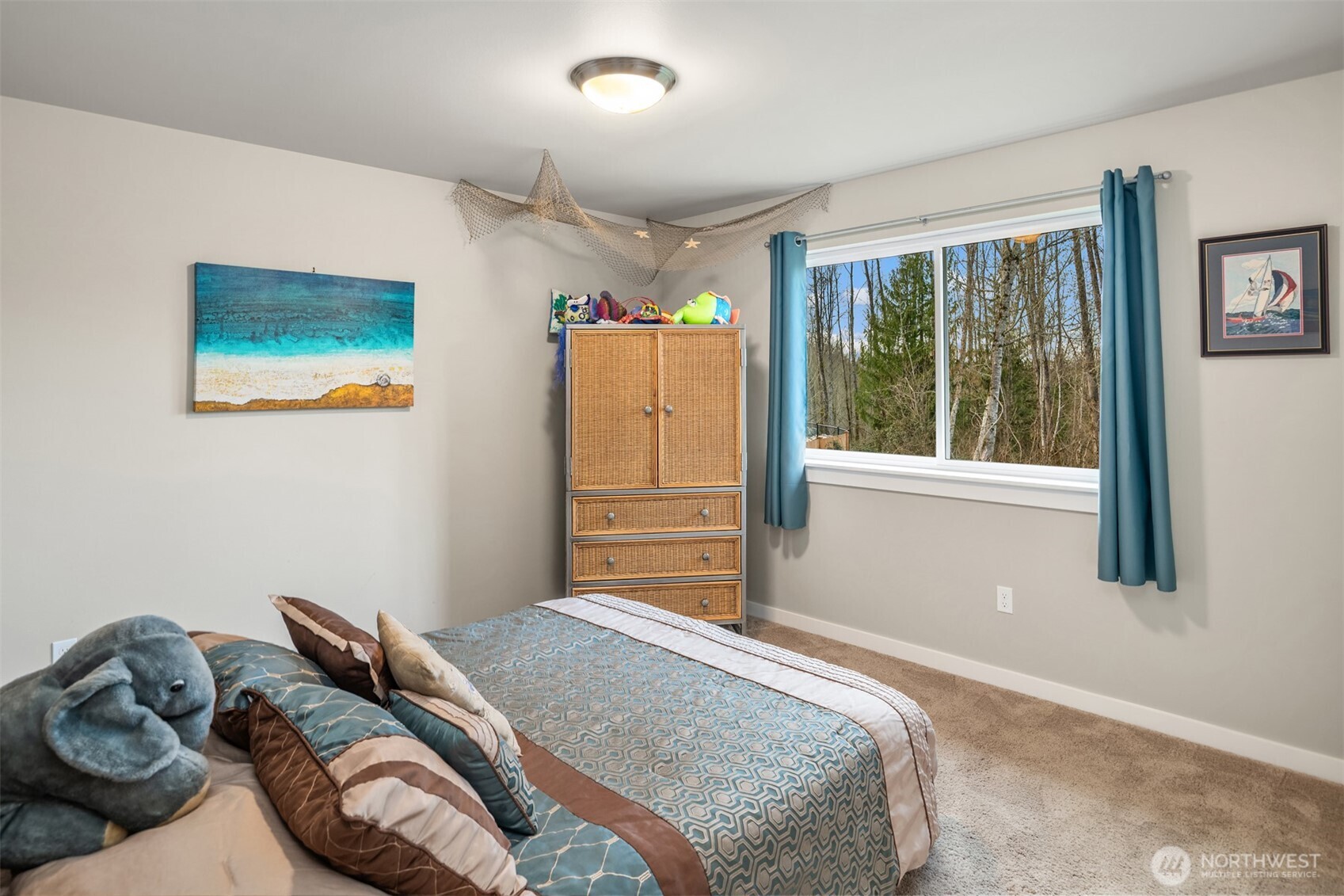 20927 60th Street Southeast Snohomish, WA 98290 - Photo 25 of 40 a bedroom with a bed and a window