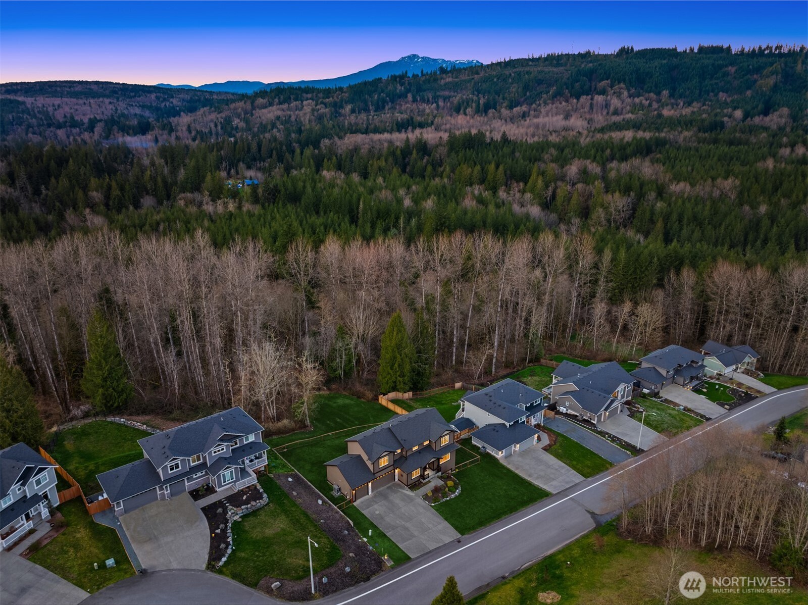 20927 60th Street Southeast Snohomish, WA 98290 - Photo 29 of 40 an aerial view of a house with garden space