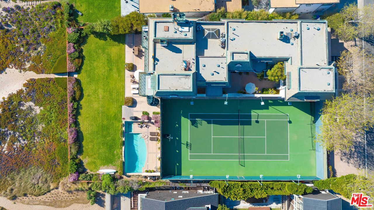 0 Broad Beach Road Malibu, CA 90265 - Photo 52 of 54 an aerial view of a house with a yard