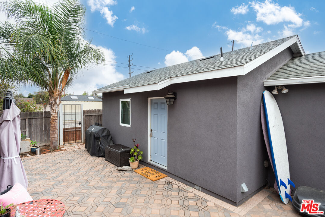 8308 Flight Avenue, Unit ADU Los Angeles, CA 90045 - Photo 25 of 27 a backyard of a house with seating space