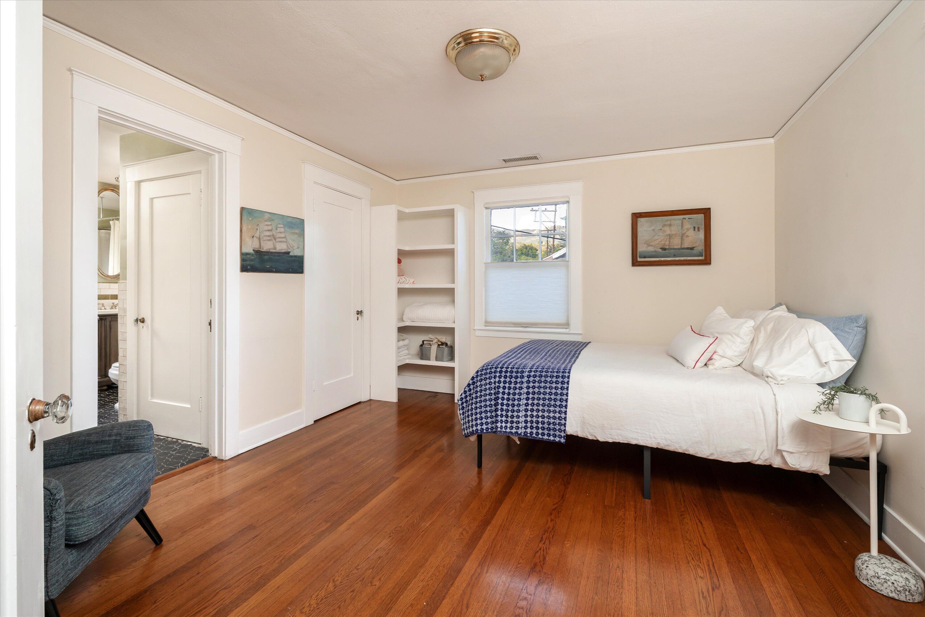22 East Islay Street Santa Barbara, CA 93101 - Photo 13 of 26 a bedroom with bed and window