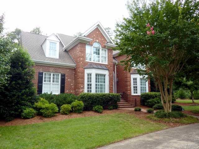4617 White Chapel Way Raleigh, NC 27615 - Photo 1 of 12 a front view of a house with a yard
