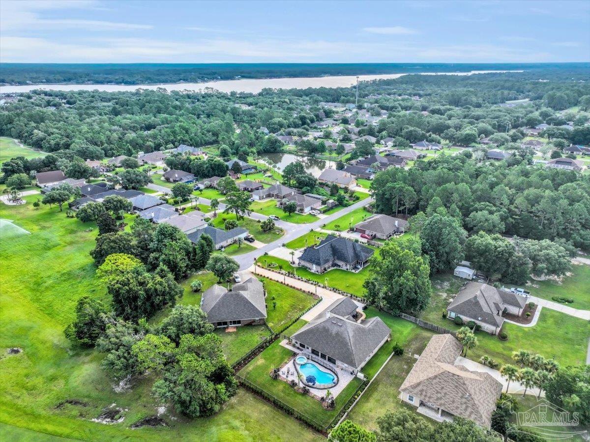 7191 Apples Way Navarre, FL 32566 - Photo 51 of 54 an aerial view of multiple house