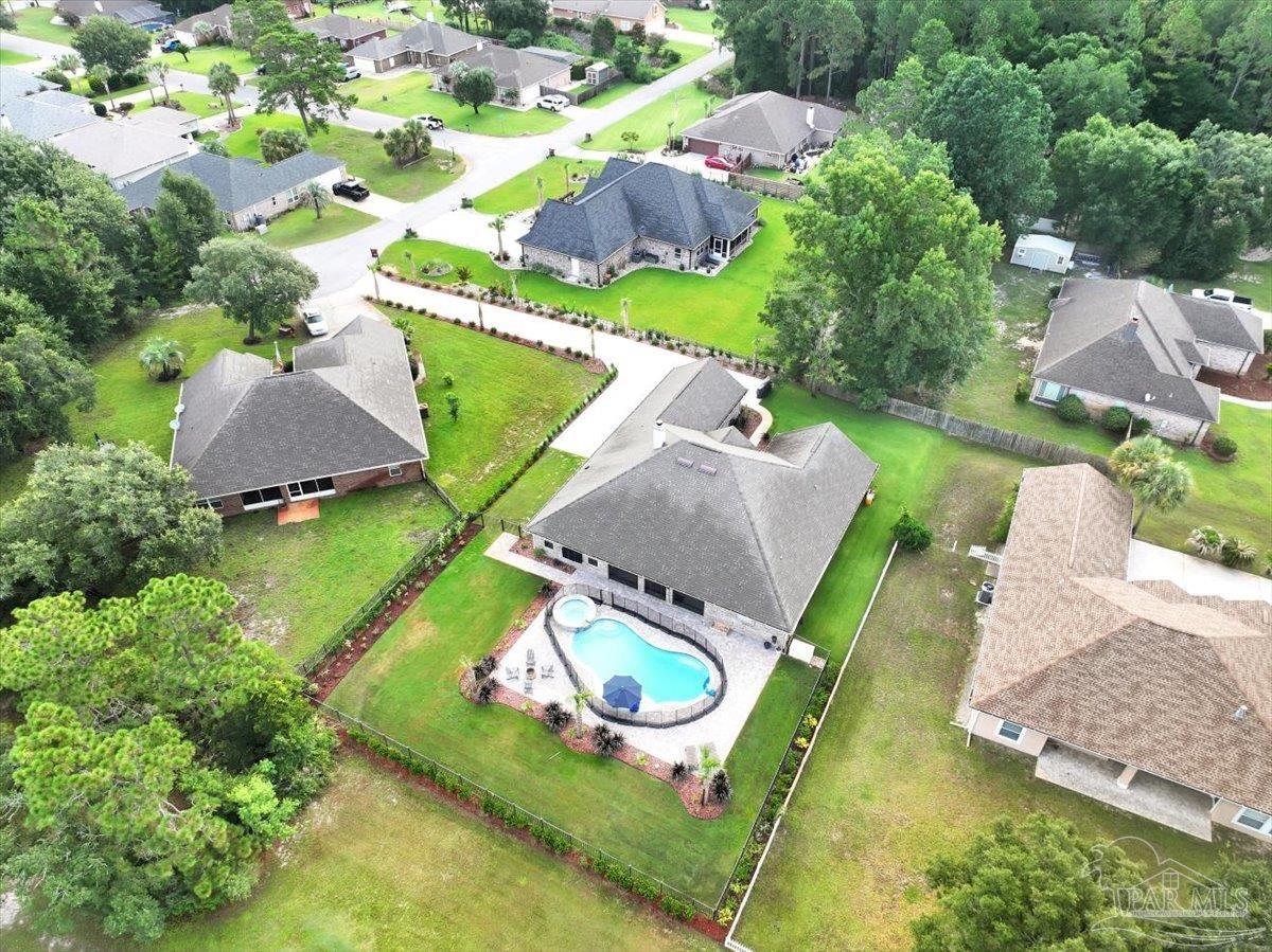 7191 Apples Way Navarre, FL 32566 - Photo 52 of 54 an aerial view of a house