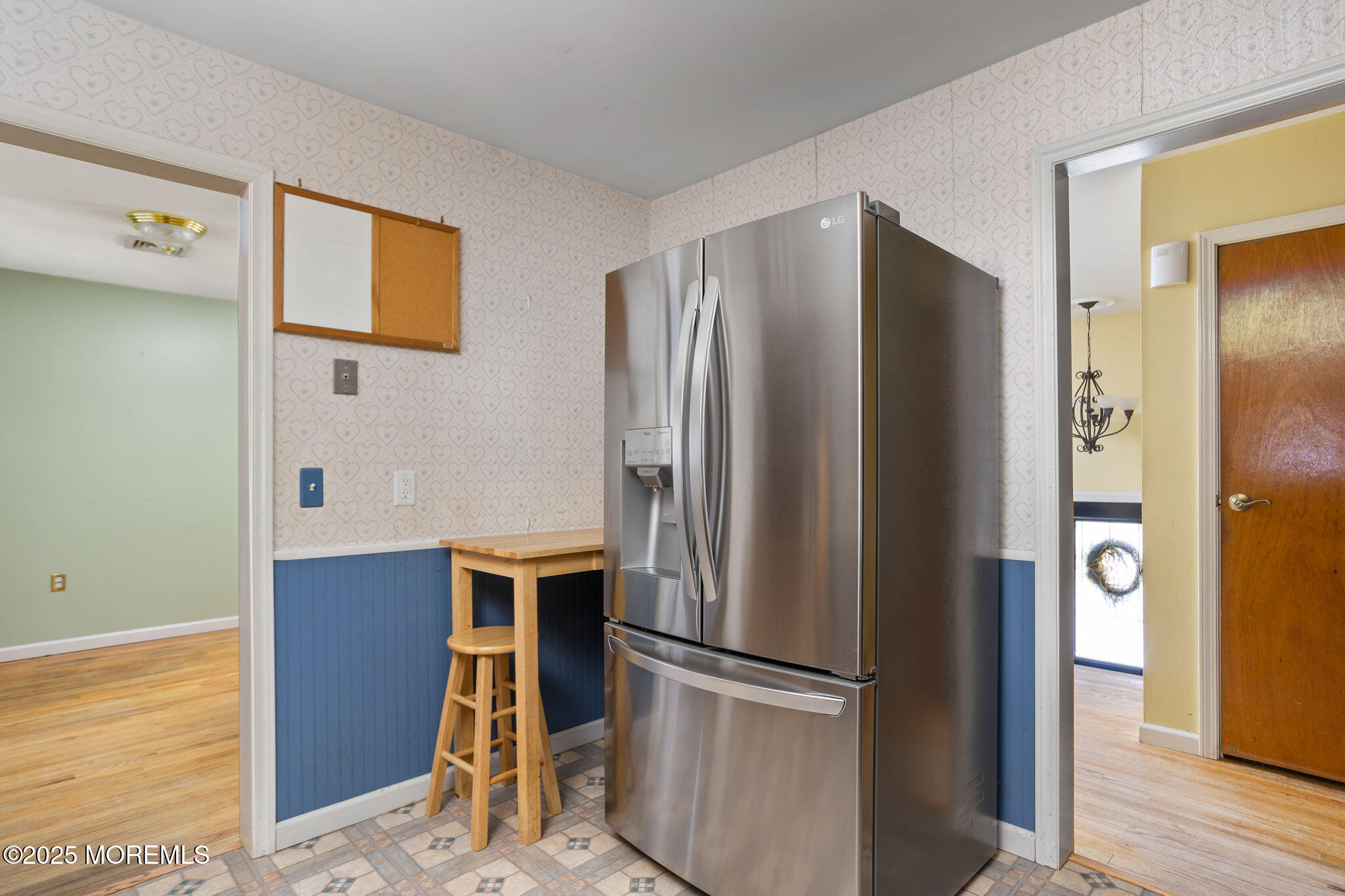 3 Tower Road Allentown, NJ 08501 - Photo 13 of 49 a kitchen with stainless steel appliances a refrigerator and wooden floor