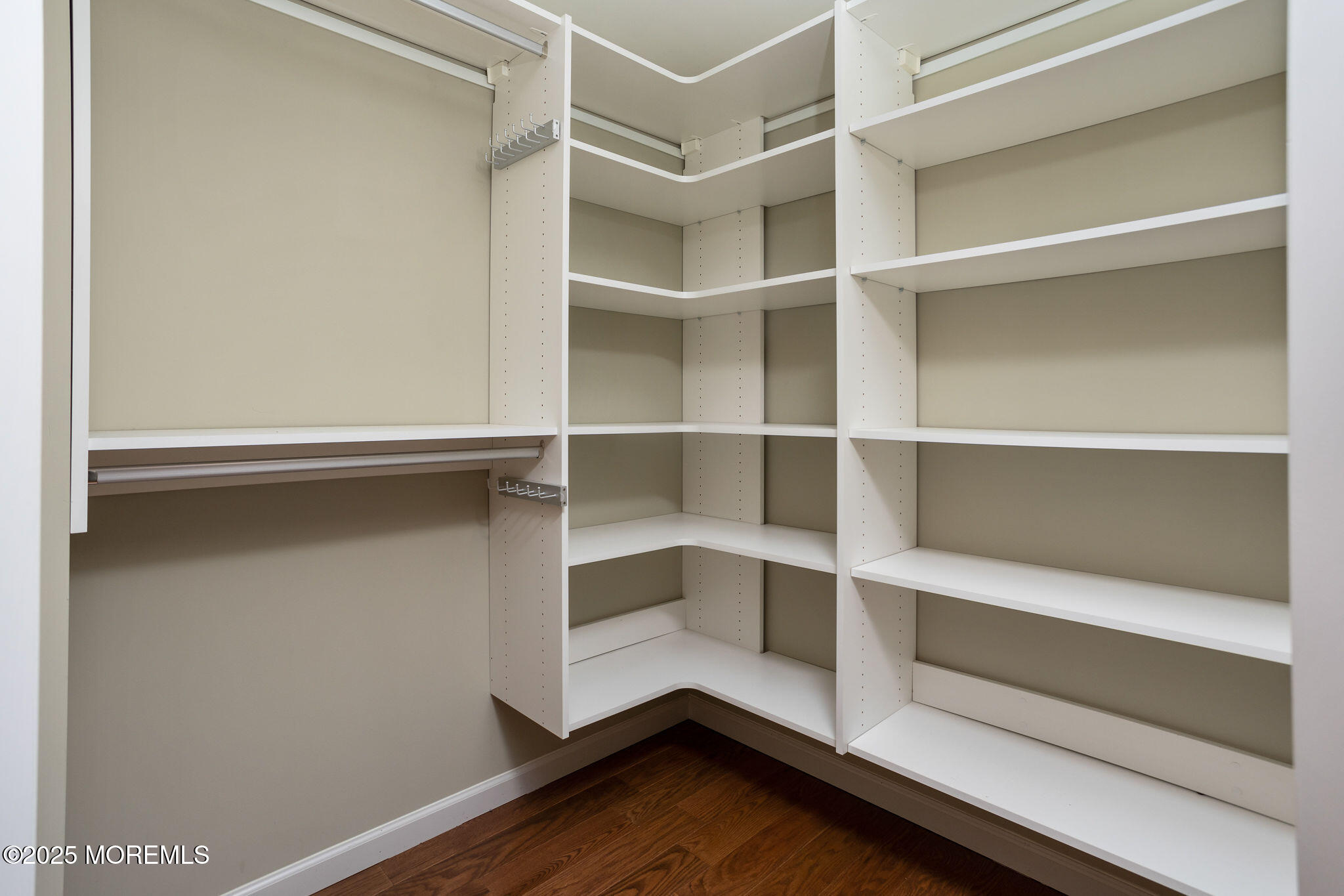 3 Tower Road Allentown, NJ 08501 - Photo 21 of 49 a view of walk in closet with empty racks