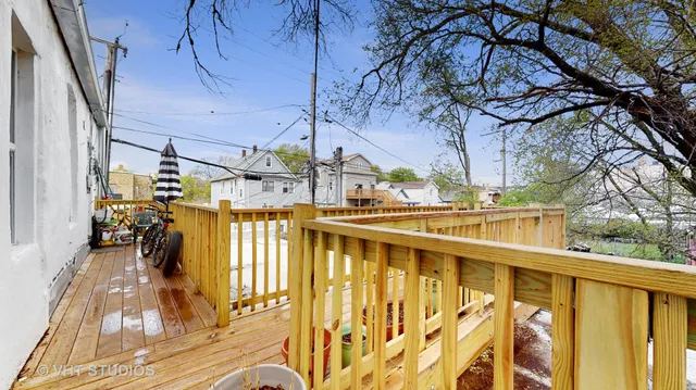 a view of small yard