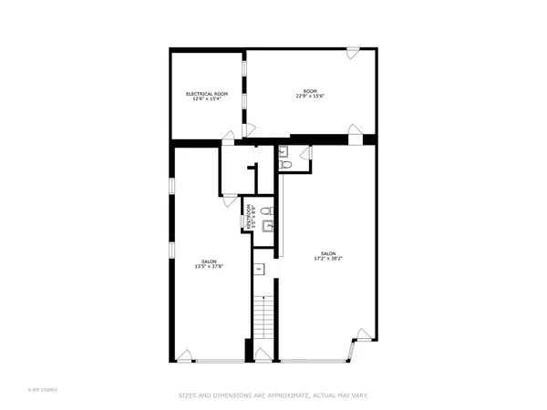 a picture of a floor plan