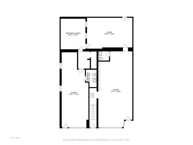 a picture of a floor plan