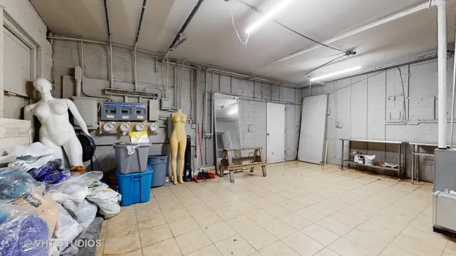 a view of a storage & utility room