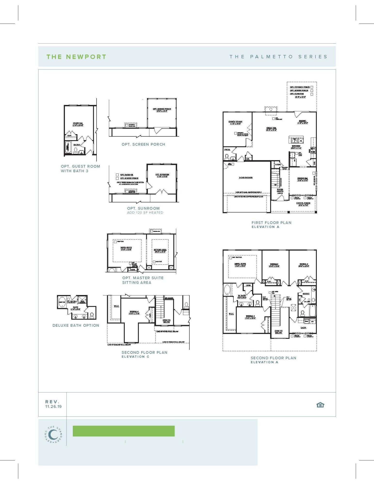 709 Sportsman Road Moncks Corner, SC 29461 - Photo 61 of 61 Newport Floor Plan