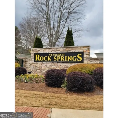 a view of outdoor space with sign board