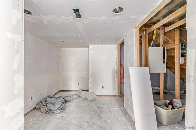 a view of a storage & utility room with lots of stuff