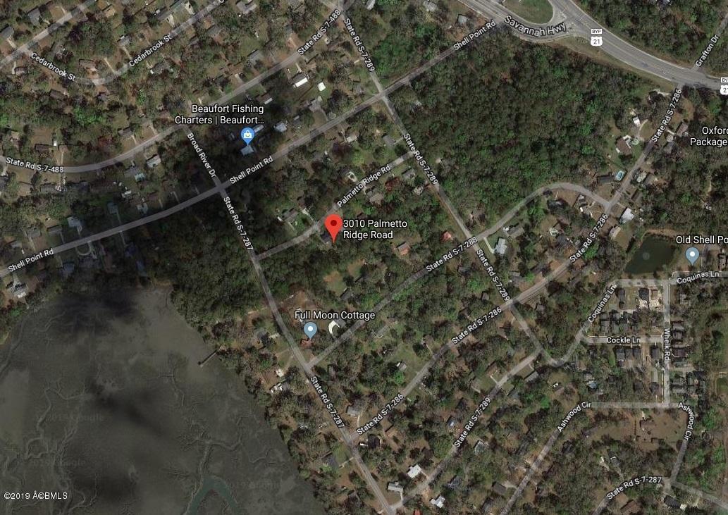 3010 Palmetto Rdg Street Beaufort, SC 29906 - Photo 36 of 36 3010 Palmetto Ridge map