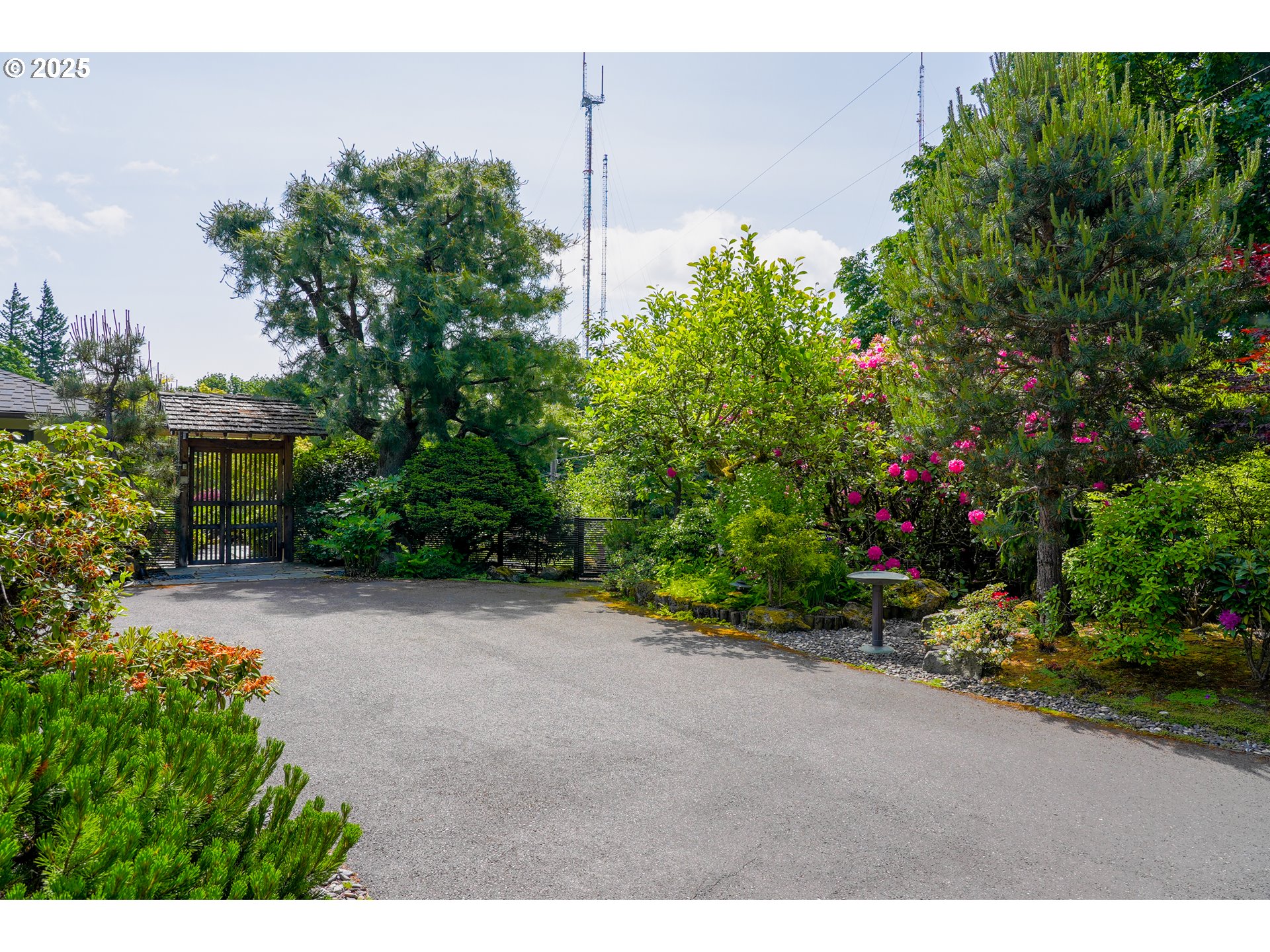 7131 Northwest Penridge Road Portland, OR 97229 - Photo 8 of 43 a view of a garden with plants